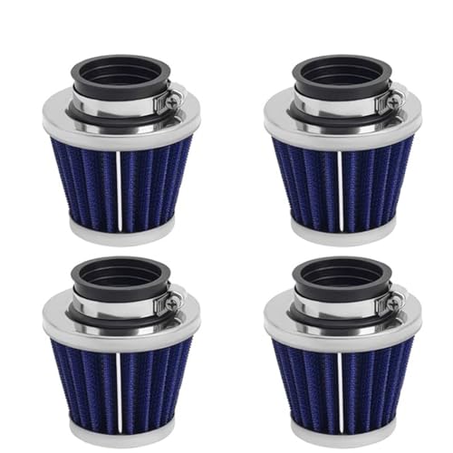 YIJIEBAO Filtro de aire for motocicleta Dirt Bike de 39 mm, 1/2/3/4 piezas, apto for GY6 CB250 CB250N CB250R CB250S CB400 CB400N CB 250 400 Accesorios(4 Set)