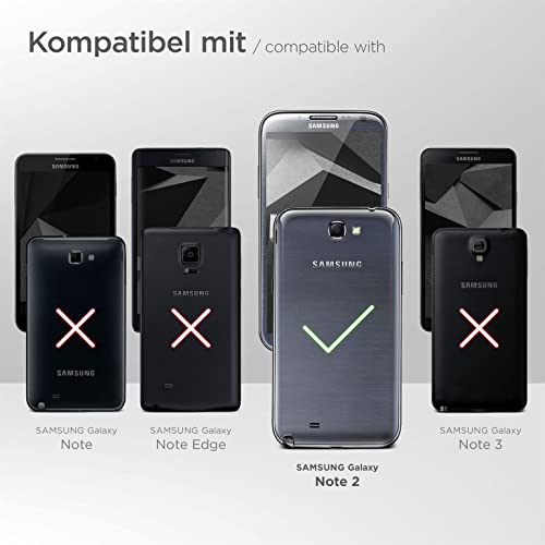 Coque extérieure Samsung Note 2 avec étui ceinture nylon camo marron