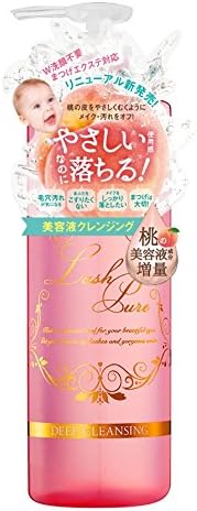 Amazon ラッシュピュア ディープクレンジング メイク落とし クレンジングジェル 400ml 毛穴ケア マツエクok W洗顔不要 17年リニューアル品 Lash Pure ラッシュピュア クレンジングジェル 通販
