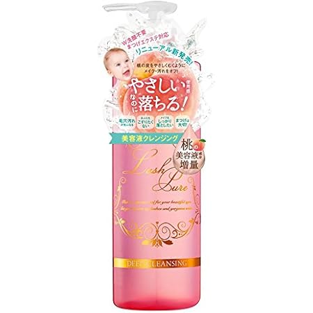 ラッシュピュア ディープクレンジング メイク落とし クレンジングジェル 400ml [毛穴ケア・マツエクOK・W洗顔不要] (2017年リニューアル品)