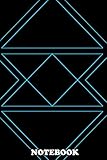  Notebook: Blue Electro , Journal for Writing, College Ruled Size 6\" x 9\", 110 Pages