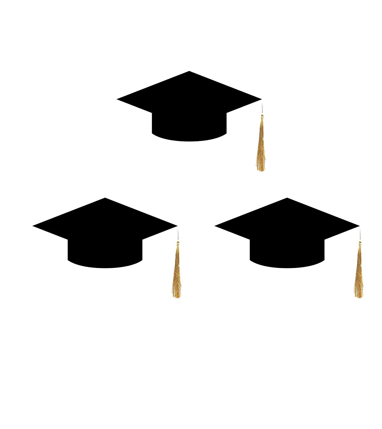 RASHRI Graduation Hat For Degree Convocation FreeSize, For Unisex (Pack Of 3, Black) (B0BVRBRZQX) Amazon Price History, Amazon Price Tracker