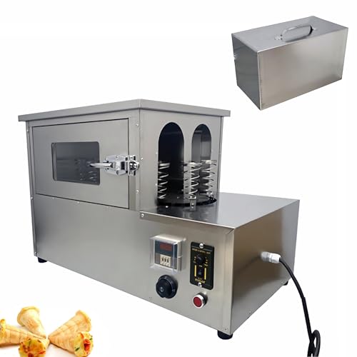 INTSUPERMAI Commercial Pizza Oven Rotational Pizza Oven for Pizza Cone Forming Machine Pizza Oven Toaster for Restaurant Commercial Use 110V