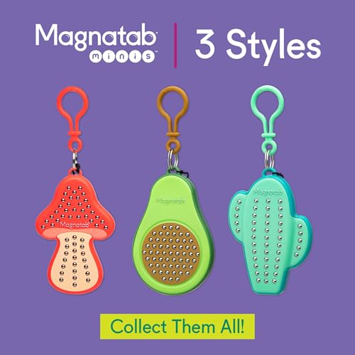 Magnatab Minis - Sensory Toys, Magnetic Drawing Tool, Toddler Writing Practice, Sensory Play, Fidget Toys, Stylus Included, Travel-Friendly, Ages 3+ - Mushroom by PlayMonster - Image 7