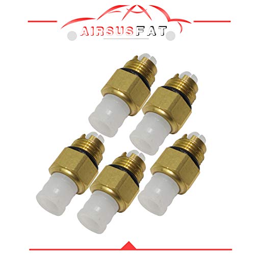 Airsusfat 5 Pcs Air Suspension Spring Repair Kit Air Valve M10 For Audi Q7 Vw Touareg Cayenne 955 Jeep Air Connector Brass Fittings #TOP2