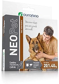 Antipulgas e Carrapatos Ourofino Neopet para Cães - de 20,1 a 40kg
