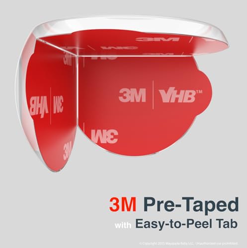 Roving Cove Clear Corner Protector, Pre-Taped 3M Adhesive, Easy-to-Peel Tab, No Odor, No Residue, Baby Proofing Furniture Safety Bumper Guards, Pack of 8 - Image 4