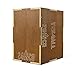 Yes4All Plyo Box, 3-in-1 Wooden Box Jumps for Home Gym (12/14/16 in), 450 lbs Boxes Step Up with Smooth Edges & Wide Built-in Handles for Jumping, Strength Training, Lunges, Squats, Dips