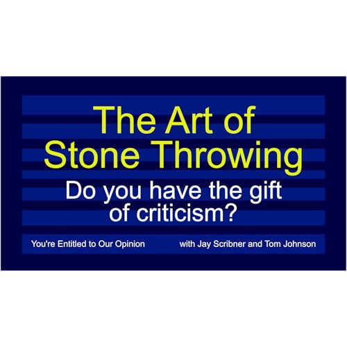 Page de couverture de The Art of Stone Throwing - Do you have the gift of criticism?