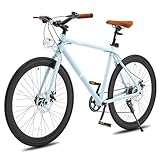 VIRIBUS Hybrid Bikes, 28 inch Road Bike for Tall...