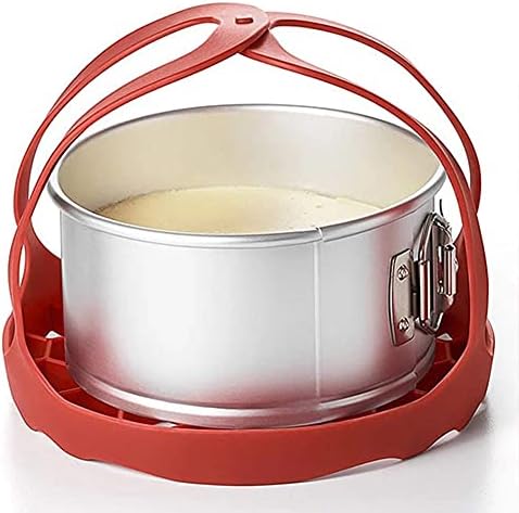 DELITLS Pressure Cooker Sling,Silicone Steamer Basket Rack Lifter With Handles,Home Bakeware Sling for 6 Qt/8 Qt Instant Pot, Ninja Foodi and Multi-Function Cooker Egg Cooker