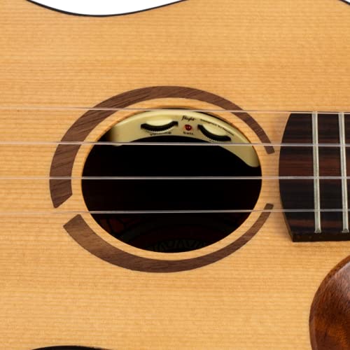 Flight Ukeleles Victoria Tenor Electro Ukulele – Active Pickup Naturel - Les Beatles, Paul McCartney, John Lennon, RIngo Starr, George Harrison Flight Ukeleles Victoria Tenor Electro Ukulele - Active Pickup Naturel – Image 5