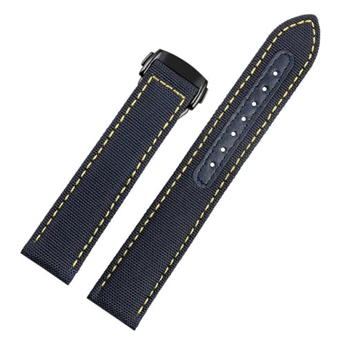 [VFuł] 20mm DLoXEHb`Xgbv IK V[}X^[ 300 AT150 t@ubNU[iC ANAe 150 u[ubNEHb`oh obN(Blue yellow black,19mm)