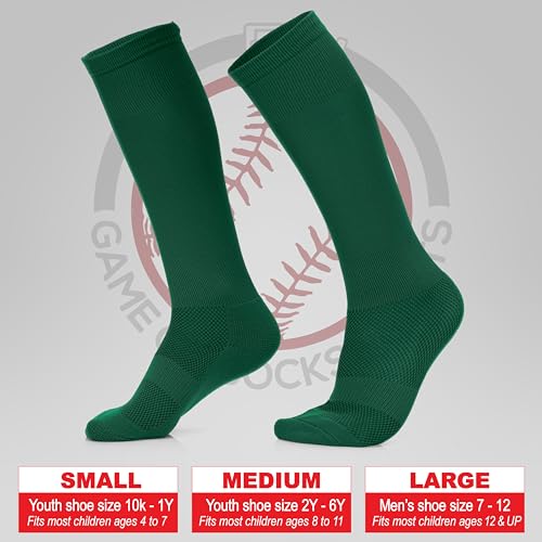 Youth Baseball Socks and Belt Set – Baseball or Softball Socks and Adjustable Belt4