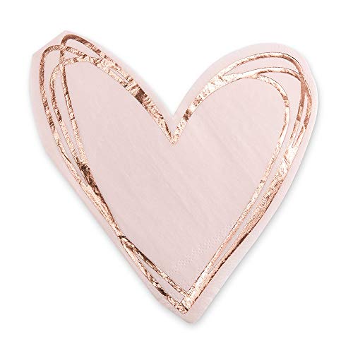 Serviettes en papier motif cœur Weddingstar de qualité supérieure pour réception