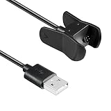 Kissmart Kompatybilny z ładowarką Garmin Vivosmart 3, zapasowy klips do ładowarki kabla do Garmin Vivosmart 3
