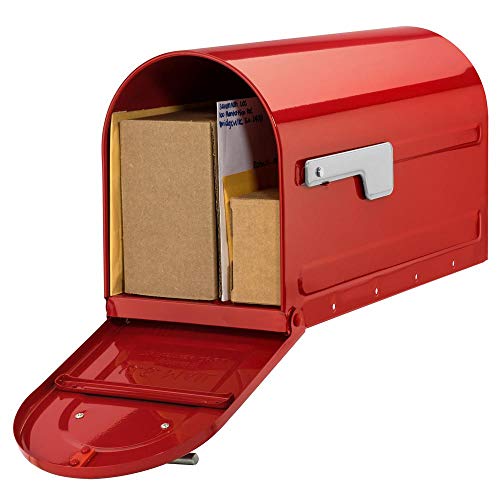 Architectural Mailboxes 7900-7R-Sr Boulder Mailbox, Red #TOP3