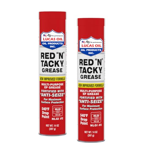 Heavy-Duty Red 'N' Tacky Grease – High-Performance Lithium Comple...