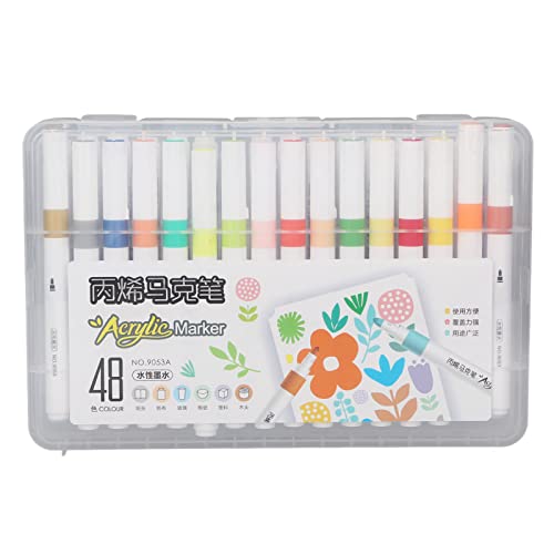 Stylos de peinture en acrylique Pilipane haute couverture pour réussir vos dessins étanches sur verre