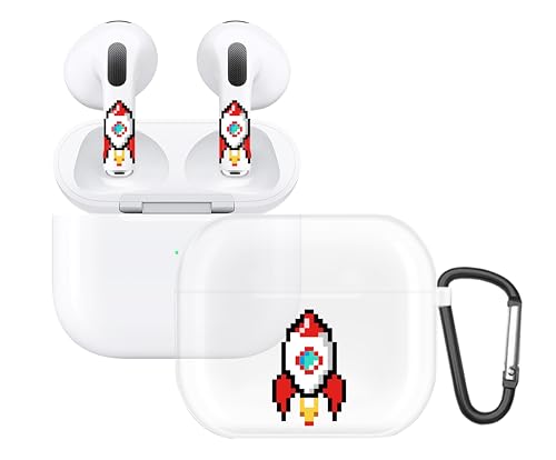 RockMax for AirPod 3P[X 킢 NAP[X ubNL[`F[ƃX^CbVȃfJ[XebJ[t vȃPbgXLbv ȒPɓ\t\ eB[Ə