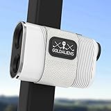 GOLDALIENS Super Magnetic Golf Rangefinder Strap, Slim, Adjustable, Firmly Fixes on Cart Posts, Irons, Bag, Metal Surfaces