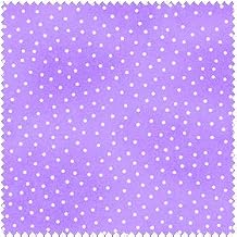 Flannel Lavender w/Dots Fabric 9527-55 BTY Y Y