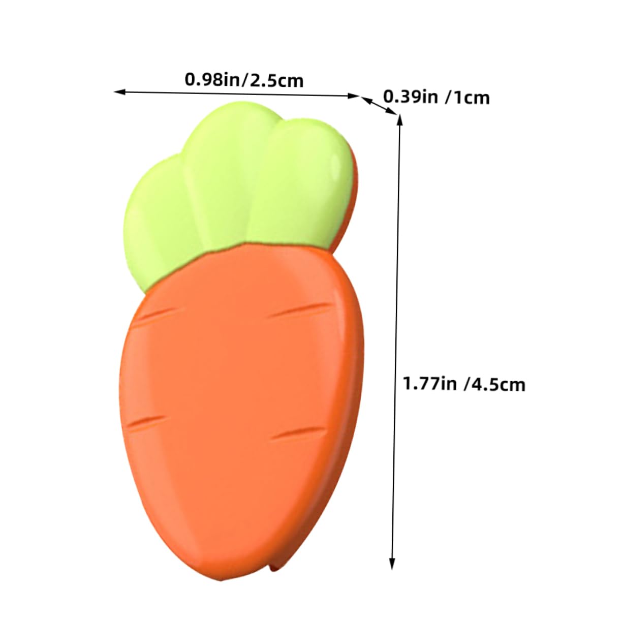 NUOBESTY 36pezzi Spille Di Sicurezza Per Spille Decorative Stile Carota Per Abbigliamento Multi-function e Resistenti Per Fissare Pannolini e Crafting