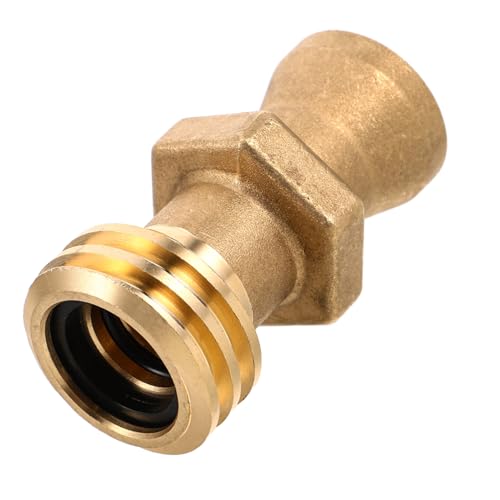 Mikinona Metal Threaded Valve Propane Tank Adapter Forklift Connector Quick Male Propane Bottle Adapter Replacement Fitting