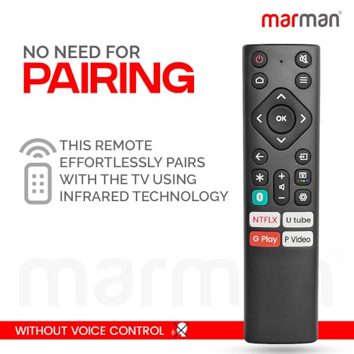 Image of marman Compatible with Lloyd Smart TV Remote Suitable for LED Tv Without Bluetooth Connection Non Voice Command - Match the Keys Exactly Same with Existing Model !