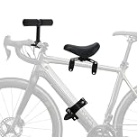 BWBIKE Front Mounted Child Bike Seat - Detachable Toddler Cycle Seat with Footrests & Handlebar & Foot Pedals for Children 2-5 Years, Fits Most Adult MTB Bicycles