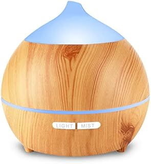 Essential Oil Diffusers, 250ml Aromatherapy Diffuser for Essential Oils, Aroma Oil Diffuser Humidifier, Wood Grain Ultraso...