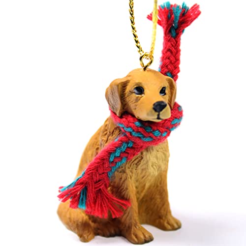 Golden Retriever Tiny Miniature One Christmas Ornament - Delightful!