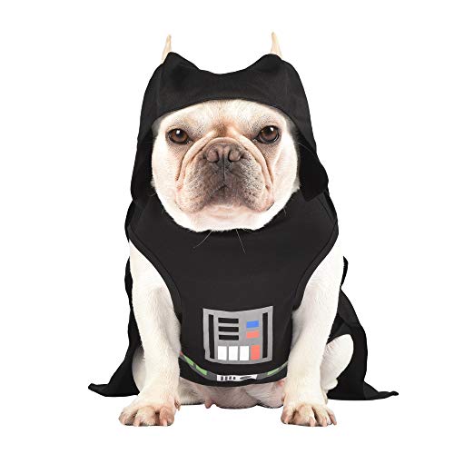 Star Wars Darth Vader Costume for Dogs, Large (L) | Hooded and Comfortable Black Dog Costume for All Dogs | Dog Halloween Star Wars Dog Costume for Large Dogs | See Sizing Chart for More Info