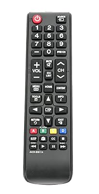 New AA59-00817A Replaced Remote fit for Samsung LCD TV HG32NB670BF HG32NB677BF HG40NB670FF HG40NB677FF HG28NB670 HG32NA470 HG32NA477 HG32NA478GF HG32NB690 HG39NA577 HG40NB670 HG40NB677