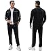 COOFANDY Men's Tracksuits 2 Piece Set Long Sleeve Velvet Jogging Suits Sweatsuit Set