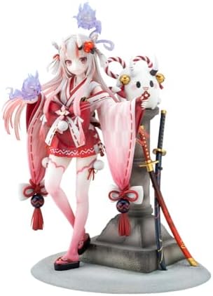 壽屋(KOTOBUKIYA) ホロライブプロダクション 百鬼あやめ～巫女衣装Ver.～ 1/7スケール PVC製 塗装済み完成品 フィギュア