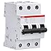 Price comparison product image ABB S203-C25 Miniature Circuit Breaker, 3 Pole, Type C, 6/10kA Breaking Capacity, 25 Amp Current (2CDS253001R0254)