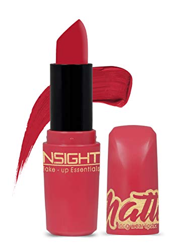 Image of INSIGHT Matte Lipstick | Soft Matte Finish | Highly Pigmented Formula | Ultra Creamy | Intense Color Payoff | Fade-Proof Lipstick |A15 - 4.2g