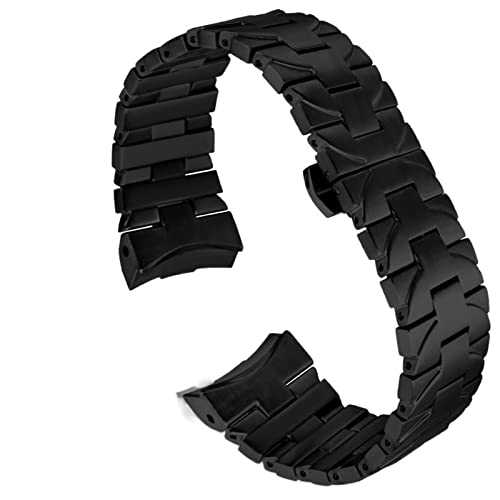 Bracelet Panerai acier VELORE 24mm : chaîne maillons massifs et fermoir sécurité pour PAM441