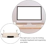 Type de tiroir ergonomique Clavier Système de montage sous le bureau avec plastique et fer