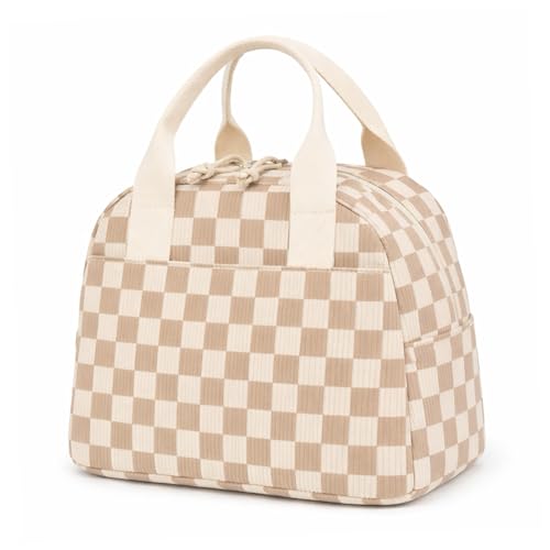 Image of LOVELYWIND Lunch Box for Women Cute Lunch Bags for Women Lunch Tote Bags Reusable Insulated Lunch Box Large Capacity Reusable Insulated Cooler for Work or Travel Gifts or Beach