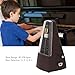 Precise Rhythm Mechanical Metronome with Bell, 40 to 208 Bpm Beat Selections for Piano, Guitar, Violin, Drums, Bass
