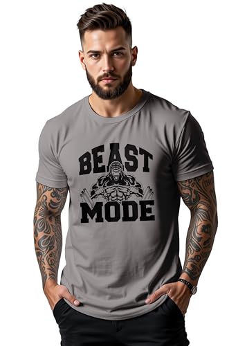Image of Peppyzone Men's Regular Fit Gym Workout T Shirt for Men