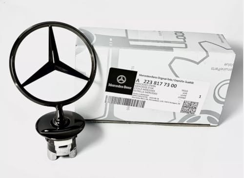 Mercedes-Benz Stern Motorhaube Schwarz Original A2238177300 für C-Klasse, E-Klasse, S-Klasse, GLS, CLK Mercedes-Benz Stern Motorhaube Schwarz Original A2238177300 für C-Klasse, E-Klasse, S-Klasse, GLS, CLK