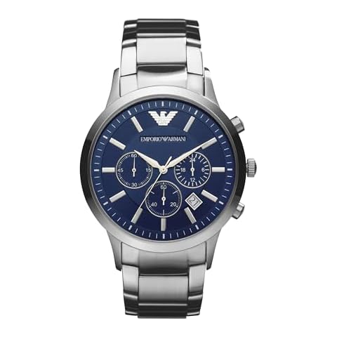 Emporio Armani Men's Chronograph Stainless Steel Watch (Model: AR2448) Cover