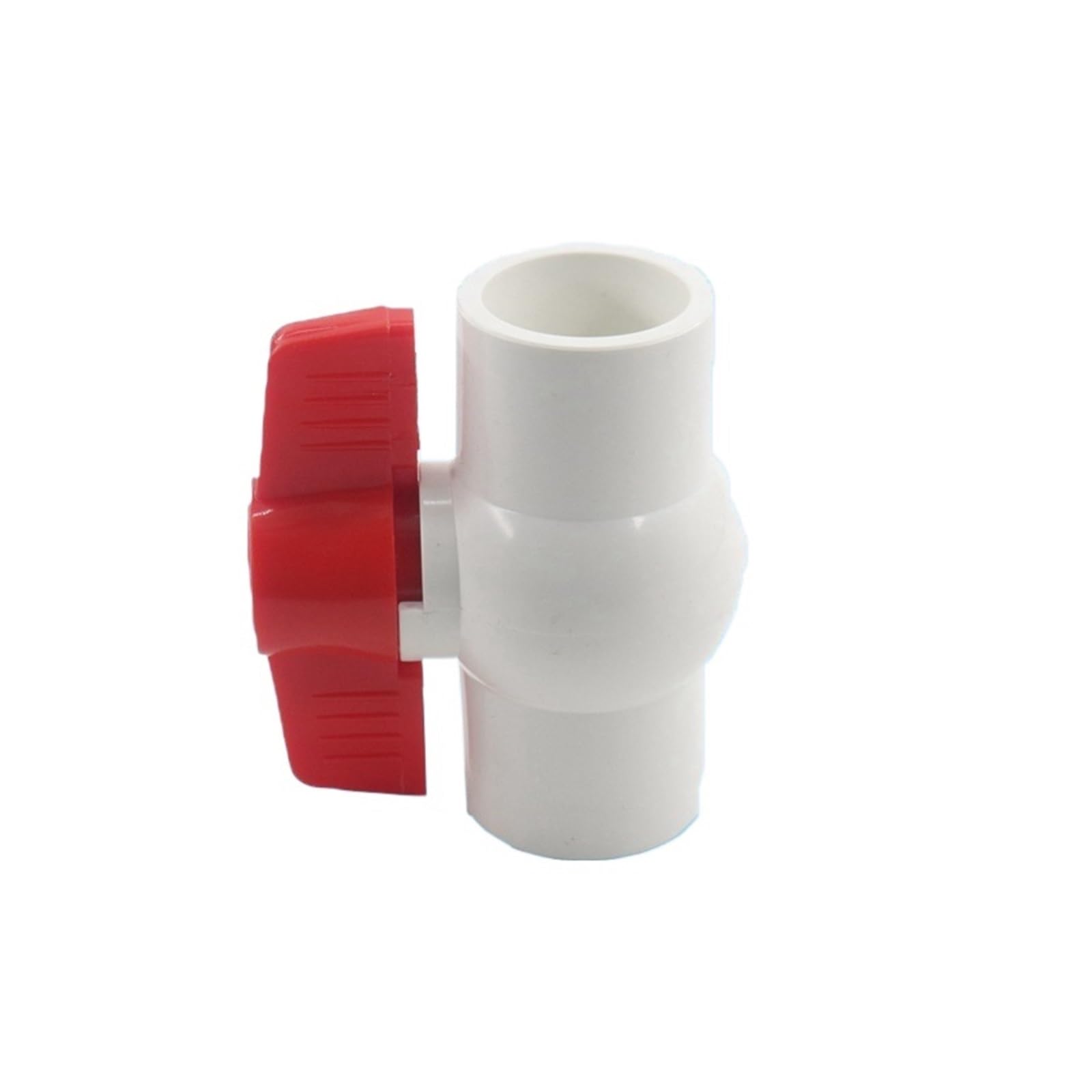 2 stücke 20~32mm Weiß PVC Rohr Anschlüsse Wasser Versorgung Bewässerung Ellenbogen Gerade Kreuz T Union Anschlüsse Kugelhahn(Ball Valve,32mm)