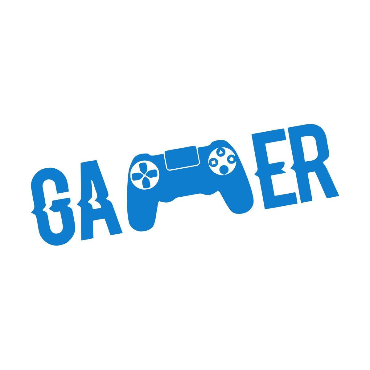 GameBox Video Game Controller wall Decals Gamer DIY wall Decal Gamer wall Sticker for Kids Bedroom Vinyl Wall Art Mural Small - 11x42cm โ image 1