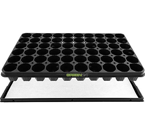 GREEN24 Anzucht-Set PRO 60 Töpfe mit Bewässerung