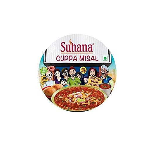 Suhana Cuppa Misal Ready to Eat Instant Breakfast - Pack of 6 - Image 3 thumbnail