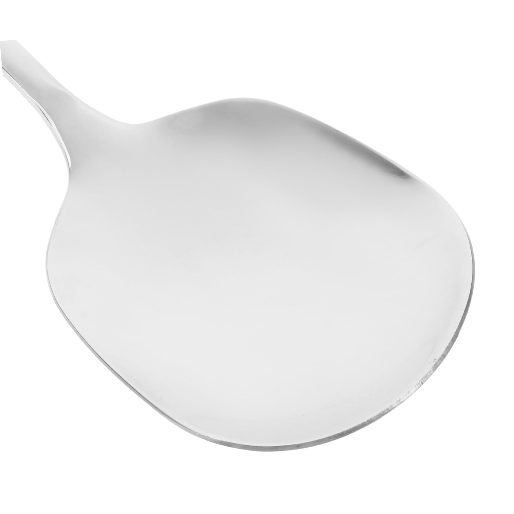 Set di 6 Cucchiai da Portata Grandi in Acciaio Inossidabile Argento | 8, 3 Pollici, Lavabili in Lavastoviglie, Presa Comoda, per Cucina, Catering, Banchetti e Riunioni Familiari